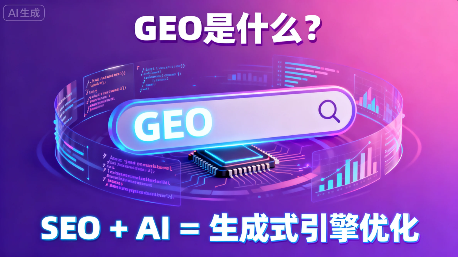 GEO是什么？为什么说SEO + AI = 生成式引擎优化？